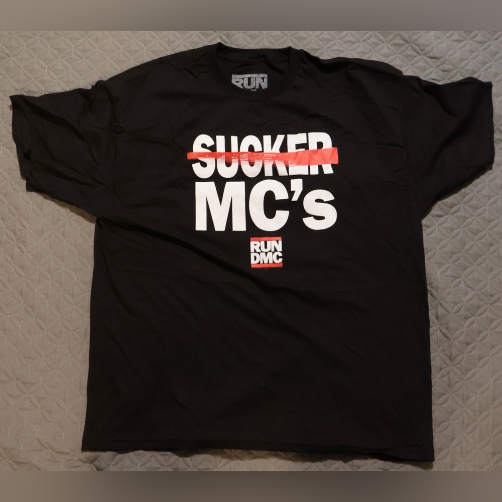 Black RUN-DMC Graphic Tee